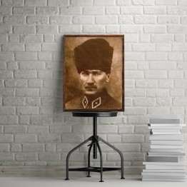 Mustafa Kemal Atatürk - Poster - Sepya
